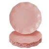 Silver Spoons Elegant Disposable Plastic Plates For Party, Heavy Duty Blush Dessert Plates - 6", (20 PC) - Veil -Household Cleaning Supplies GUEST c15a919e ebec 4d79 bc6c 6c8c2a856988