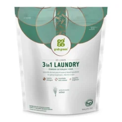 Grab Green 3 In 1 Laundry Detergent Pods, Vetiver Scent -Household Cleaning Supplies GUEST c3973385 7d55 4d05 bcf3 76c4a8f4a90d