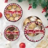 Juvale Set Of 3 Merry Christmas Cookie Tins With Lids For Gift Giving, Round Nesting Holidays Containers, 3 Sizes -Household Cleaning Supplies GUEST c45d0067 cf2b 4d57 b34c 9f2fdd4906e4