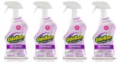 OdoBan Ready-to-Use Disinfectant And Odor Eliminator, 32 Ounce Spray Bottle, Lavender Scent -Household Cleaning Supplies GUEST c75030f2 0f7f 48c0 8353 818627d48ef6