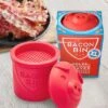 Talisman Designs Silicone Bacon Bin XL Grease Container, 2 Cup, Set Of 1, Red -Household Cleaning Supplies GUEST d05699a7 a7e3 40cb a419 0338e5685117