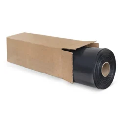 Plasticplace 65 Gallon Trash Bags, Black, (100 Bags)