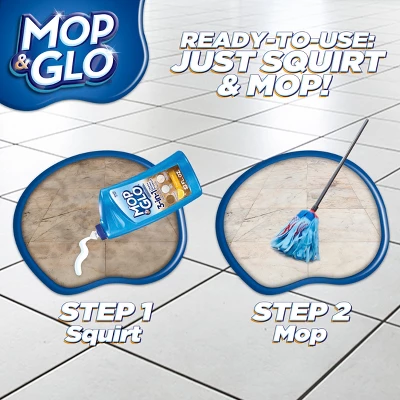 Mop & Glo Professional Multi-Surface Floor Cleaner, Fresh Citrus Scent 64 Oz 4 Mop & Glo Professional Multi-Surface Floor Cleaner, Fresh Citrus Scent 64 Oz - Image 2