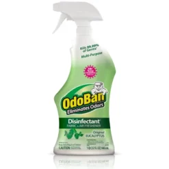 OdoBan Ready-to-Use Disinfectant And Odor Eliminator, 32 Ounce Spray Bottle, Original Eucalyptus Scent -Household Cleaning Supplies GUEST d1890cff 0fc2 46b9 a392 64a0a7d3c4f3