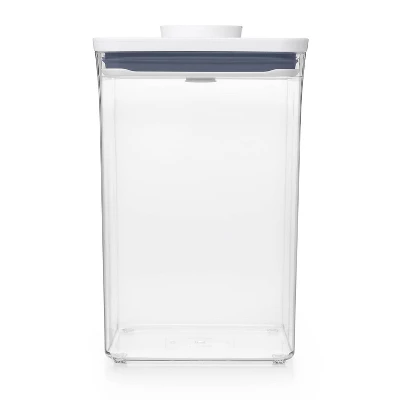 OXO POP 4.4qt Plastic Big Square Airtight Food Storage Container Clear 4 OXO POP 4.4qt Plastic Big Square Airtight Food Storage Container Clear - Image 2
