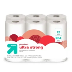 Premium Ultra Strong Toilet Paper - Up & Up™ -Household Cleaning Supplies GUEST d4c2def7 4820 4dd3 87ce a9988c099040