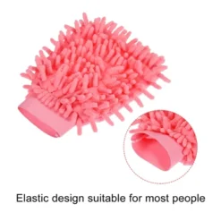 Unique Bargains Microfiber Chenille Mitts Reusable Scratch-Free Cleaning Gloves Wash Sponge For Home Kitchen 12 Unique Bargains Microfiber Chenille Mitts Reusable Scratch-Free Cleaning Gloves Wash Sponge For Home Kitchen -Household Cleaning Supplies GUEST d58d1af4 e9c7 44bb 8eee 8f8166c1229b
