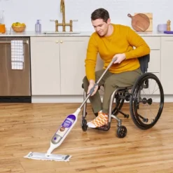 Swiffer Power Mop Wood Mop Kit For Wood Floor Cleaning -Household Cleaning Supplies GUEST d68bd2ee b425 4e91 80a1 44f68837a36f