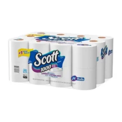 Scott 1000 Septic-Safe 1-Ply Toilet Paper