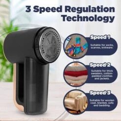 Electrolux Rechargeable Fabric Shaver Black -Household Cleaning Supplies GUEST df5aff71 b749 415e 8125 3cad9d230697