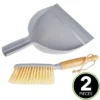 MDesign Hand Held Dustpan And Brush Set - Angled Brush