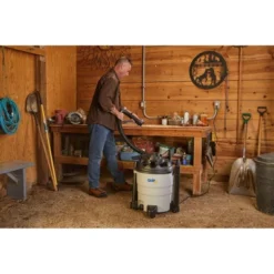 Quipall EC818-1200 1200-Watt 8.3 Gallon Plastic Tank Wet/Dry Vacuum -Household Cleaning Supplies GUEST e0a904fd 88dd 40f2 b626 381e52927759