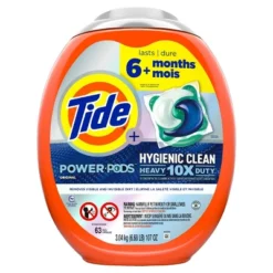 Tide Hygienic Clean Heavy Duty Power Pods Laundry Detergent Pacs - Original -Household Cleaning Supplies GUEST e26005f1 daa8 48c8 9693 c32a6909bb28