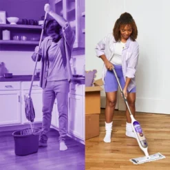 Swiffer Power Mop Wood Mop Kit For Wood Floor Cleaning -Household Cleaning Supplies GUEST e372b0e1 bf51 4d15 ace8 f5638548dec1