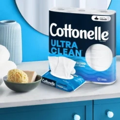 Cottonelle Ultra Clean Strong Toilet Paper -Household Cleaning Supplies GUEST e4e4818a 3c8f 4777 95b0 f0f5b062cee5