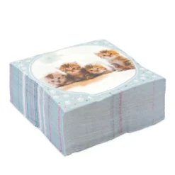 Sparkle And Bash 100 Pack Kitten Luncheon Paper Napkins For Cat Birthday Party Supplies Decorations, 6.5 In 11 Sparkle And Bash 100 Pack Kitten Luncheon Paper Napkins For Cat Birthday Party Supplies Decorations, 6.5 In -Household Cleaning Supplies GUEST ea34f2a2 ac35 4230 84a6 14192bdf8061