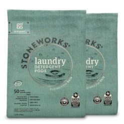 Grab Green Stoneworks Laundry Detergent Pods, Fragrance Free Rain Scent -Household Cleaning Supplies GUEST ea388187 c0b5 4f6d 9d7d 4a6083ec65b3