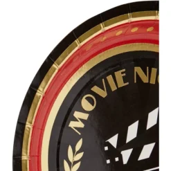 Blue Panda 48 Pack Paper Plates Movie Night Party Decorations (7 Inches) -Household Cleaning Supplies GUEST eae0069f 1fdc 44fa 8081 1495b1c5579f