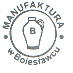 Blue Rose Polish Pottery P068 Manufakura Large Canister