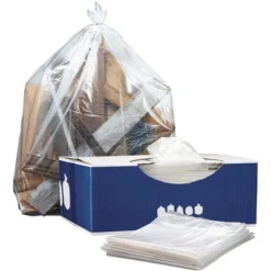 Plasticplace 56 Gallon Glutton Trash Bags -Household Cleaning Supplies GUEST ededea1b 5701 4a38 b402 5844dd014a26