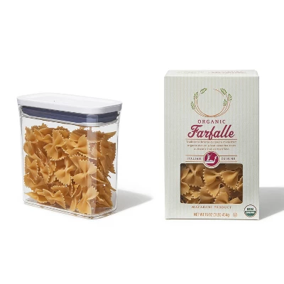 OXO POP 1.2qt Plastic Slim Rectangle Airtight Food Storage Container White 5 OXO POP 1.2qt Plastic Slim Rectangle Airtight Food Storage Container White - Image 3