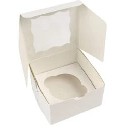 O'Creme Insert Only With White Top And Bottom For Holding 1 Cupcake In A 4 Inch X 4 Inch Cake Box - Pack Of 200 8 O'Creme Insert Only With White Top And Bottom For Holding 1 Cupcake In A 4 Inch X 4 Inch Cake Box - Pack Of 200 -Household Cleaning Supplies GUEST f34c7b61 6ab0 4c80 898a f5d0c1f4b343