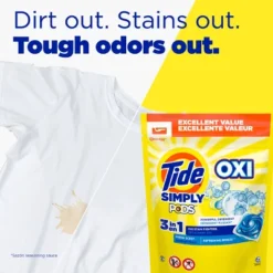 Tide Simply Pods Oxi Refreshing Liquid Laundry Detergent Pacs - Breeze - 30oz/55ct -Household Cleaning Supplies GUEST f4035e35 eddf 4652 8f62 777eebdda255
