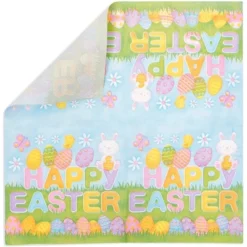 Blue Panda 150 Pack Happy Easter Disposable Paper Napkins Easter For Kids Party Supplies 6.5 X 6.5 In -Household Cleaning Supplies GUEST f50f2f41 0c56 4f33 be49 617fc04e8462