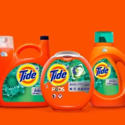 Tide Plus Febreze Freshness Botanical Rain HE Turbo Clean Liquid Laundry Detergent - 92 Fl Oz -Household Cleaning Supplies GUEST fef8b6d4 1e50 448b bf55 ef397404aa14