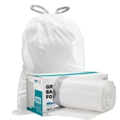 Plasticplace Simplehuman* Code Y Compatible Drawstring Trash Bags -Household Cleaning Supplies GUEST ff88fde7 7905 43c4 bd30 2233994dc1b6