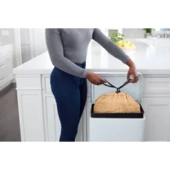 Glad ForceFlex MaxStrength Recovered Plastic Trash Bag - Lemon Fresh - 13 Gallon/45ct -Household Cleaning Supplies GUEST ffad4882 0fcb 4669 90b3 5c5e5bbce651